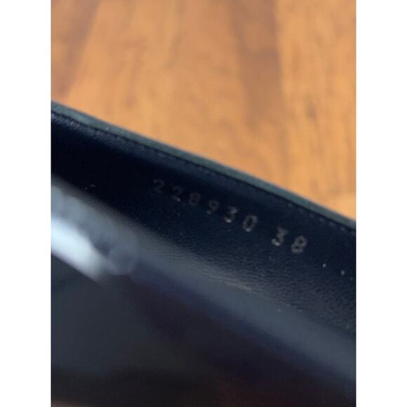 B45 Gucci Patent Leather Platform Pumps Womens EU 38  US 8 Feminine Iconic Chic - Picture 7 of 15